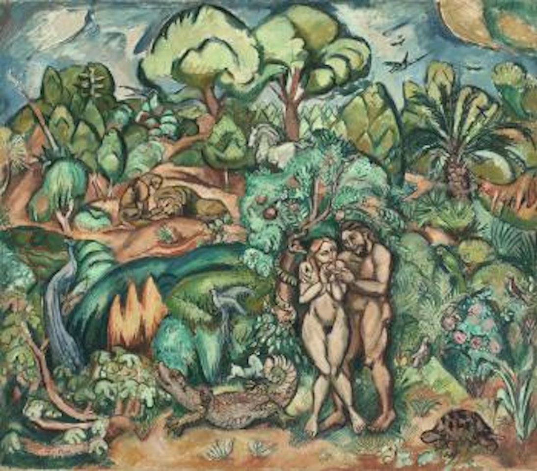 Adam Et Eve by Othon Friesz