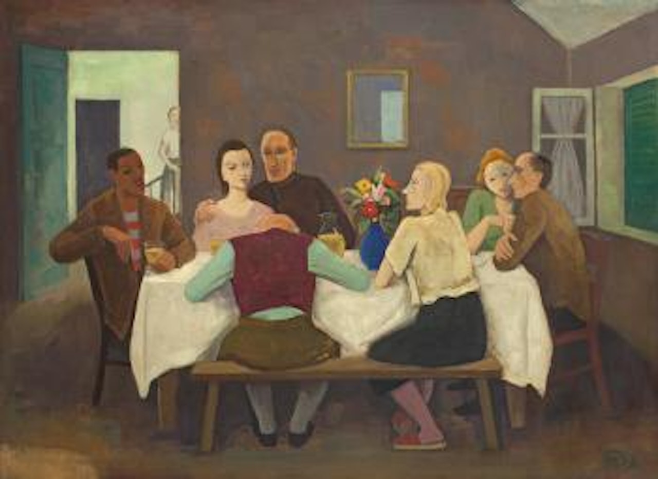 Der Geburtstag by Karl Hofer
