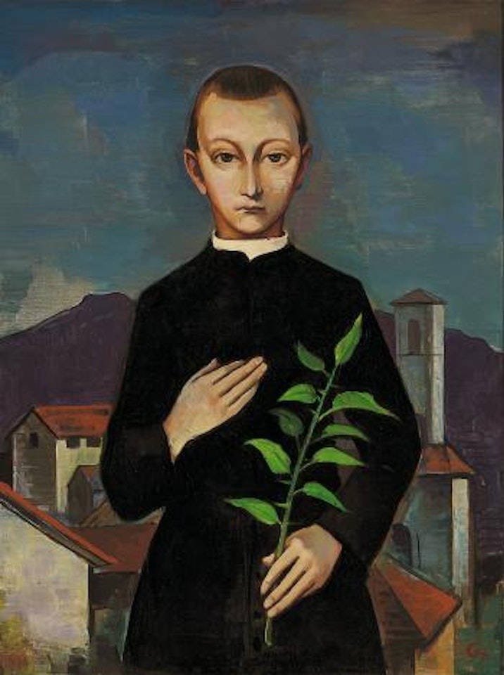 Der Seminarist by Karl Hofer