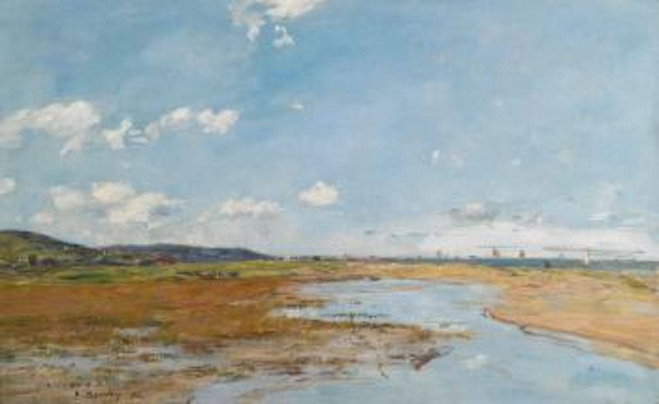 Deauville, Le Rivage by Eugène Boudin