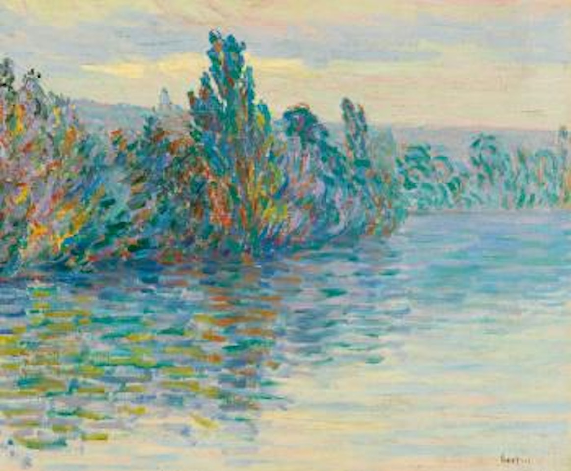 Bord De Seine by Auguste Herbin