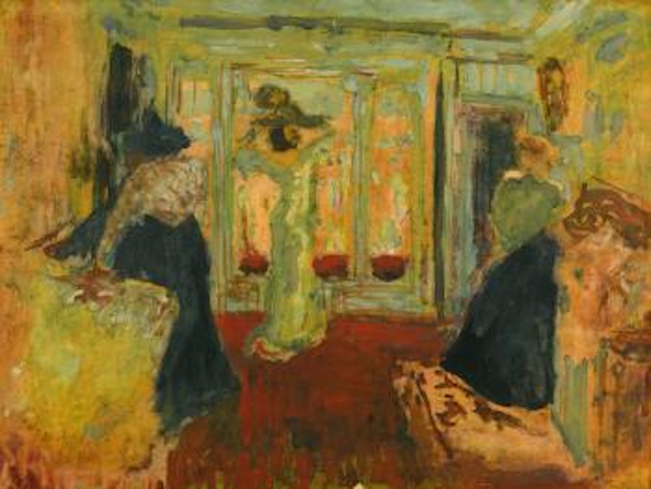 Madame Hessel Chez La Modiste by Édouard Vuillard