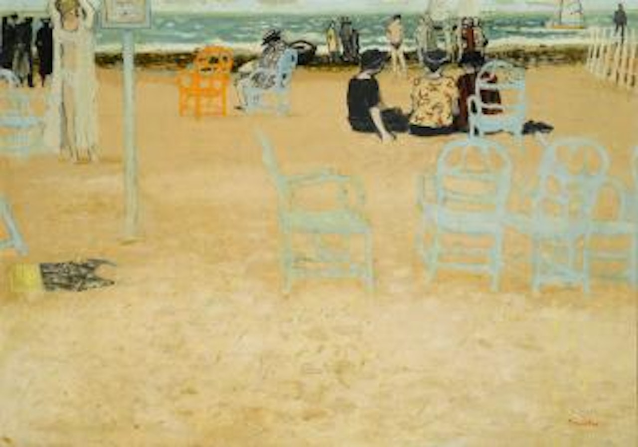 Sur La Plage by Maurice Brianchon