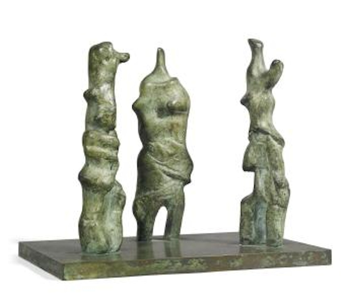 Three Standing Figures by Henry Moore
