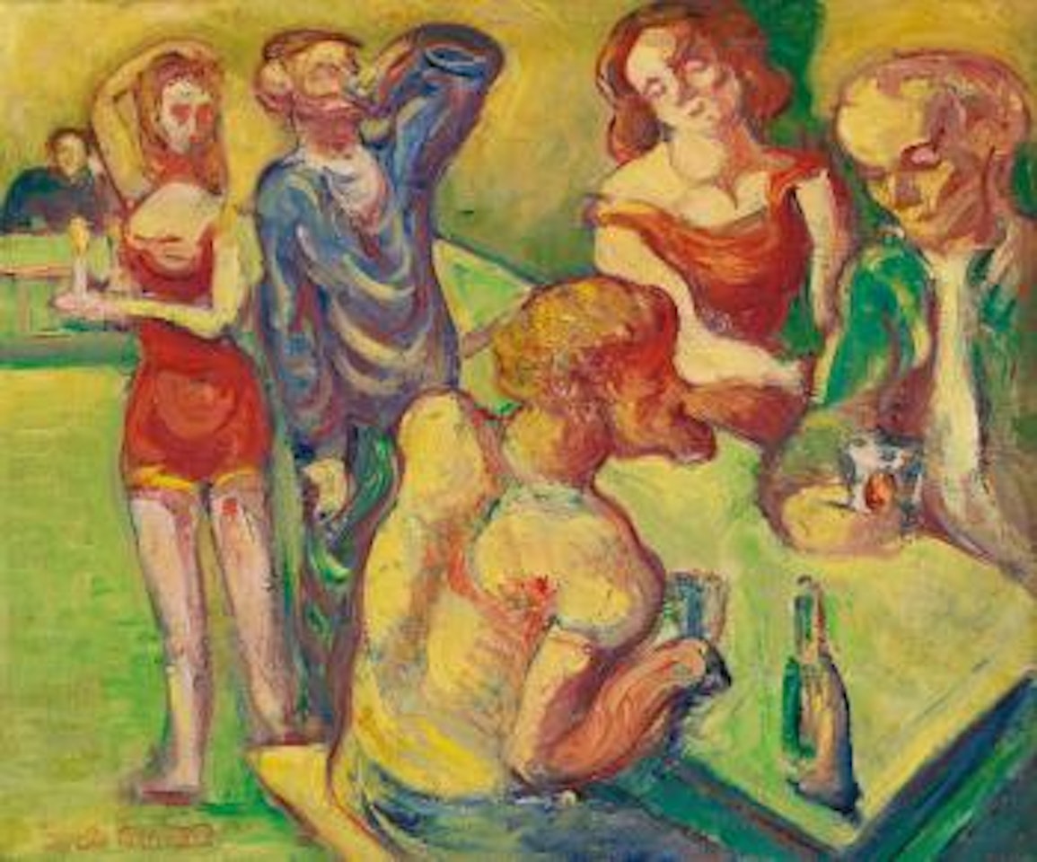 Au Cabaret by Emile Bernard