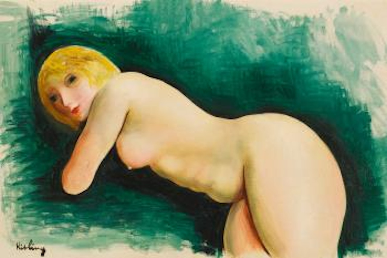 Nu Allongé by Moïse Kisling