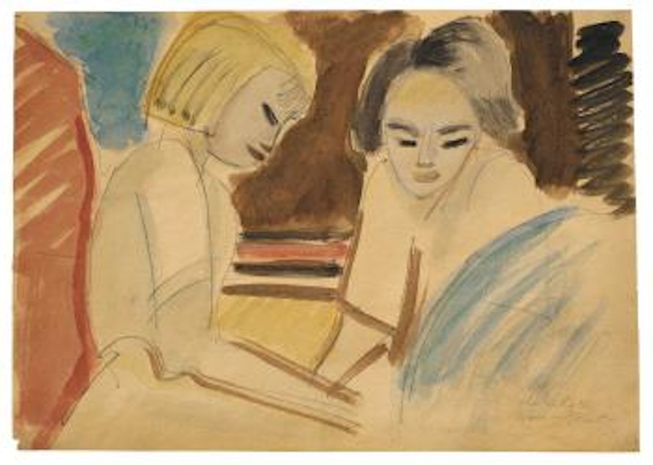 Frau Und Kind by Erich Heckel