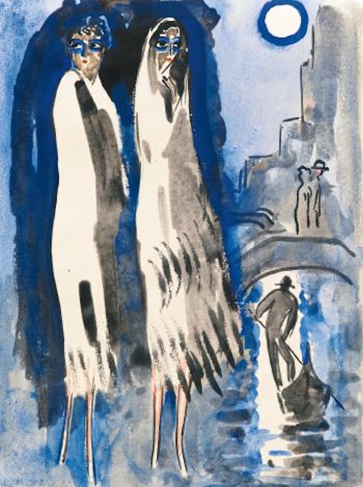 Rio Venise, Seuil Des Eaux (Paul Leclere), Illustration by Kees van Dongen