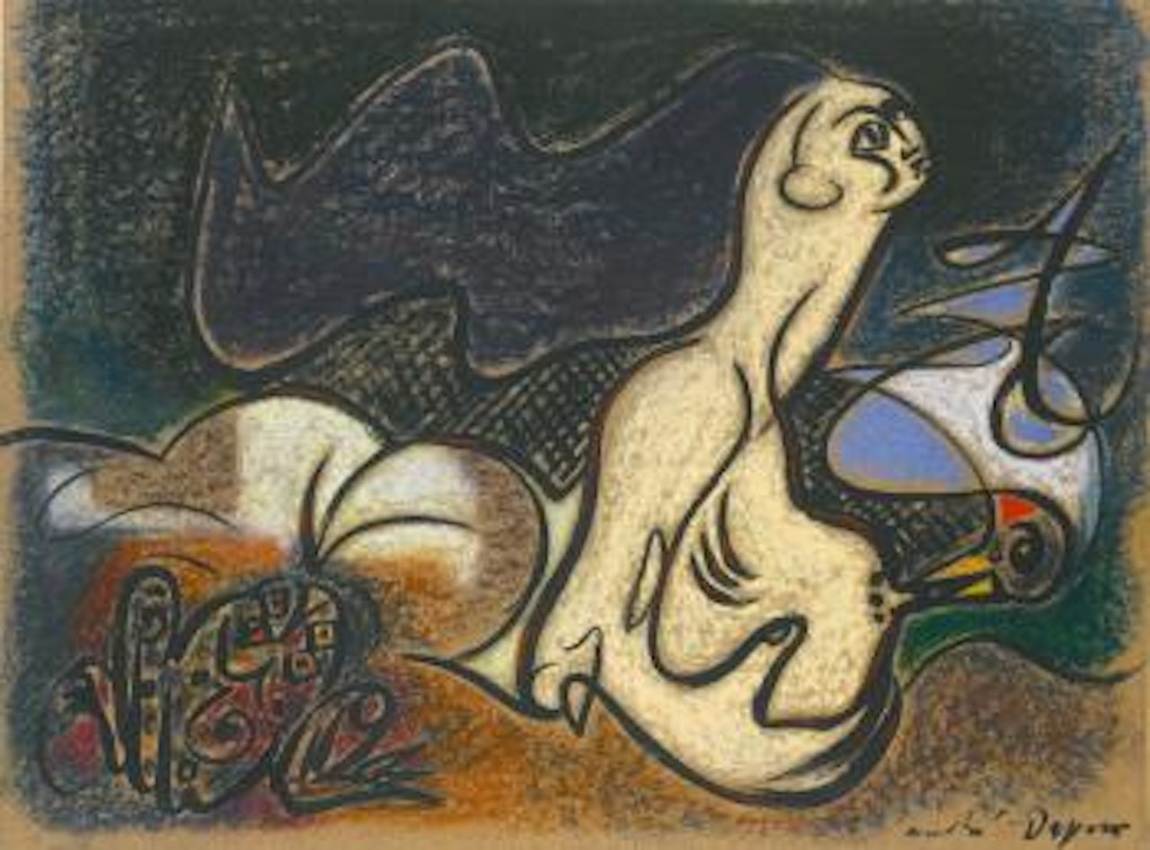 La Nourrice Des Oiseaux II by André Masson