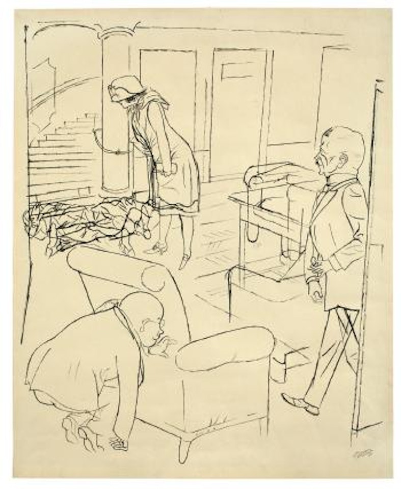 Zu: Kobes by George Grosz