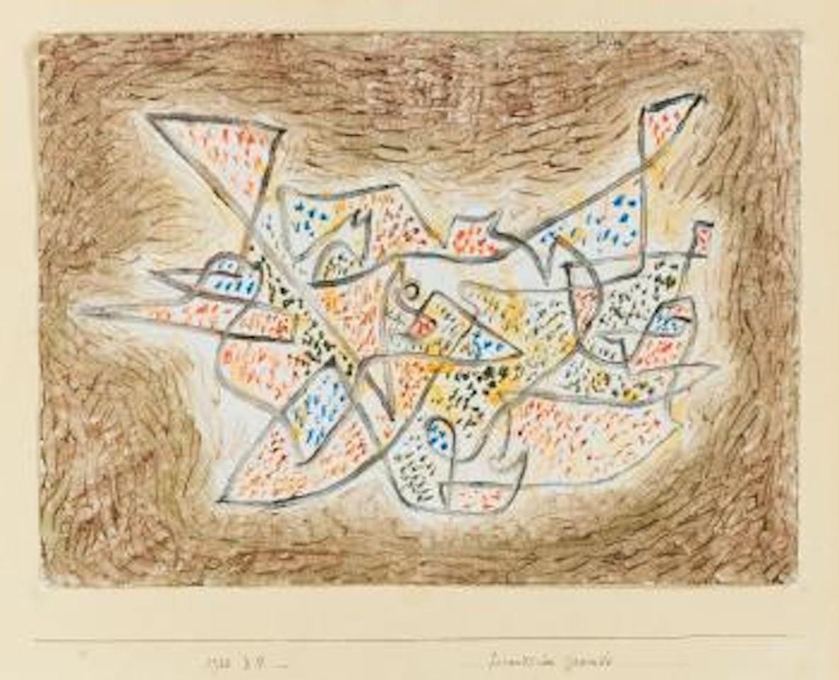 Freundliches Gewinde (Friendly Meandering) by Paul Klee