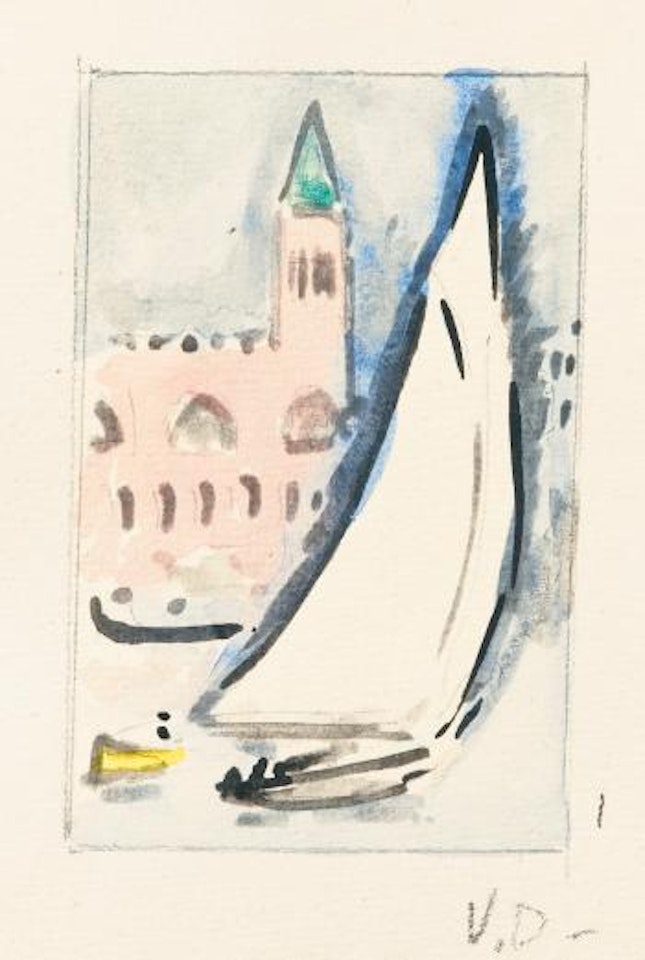 Voile Venise, Seuil Des Eaux (Paul Leclere), Illustration by Kees van Dongen