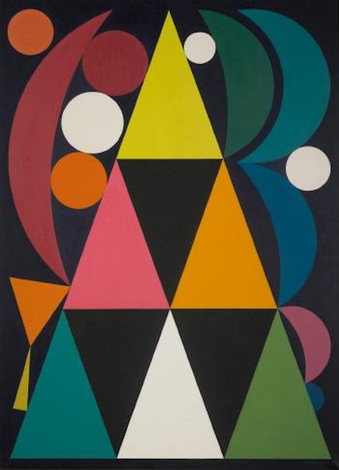 Maison I by Auguste Herbin