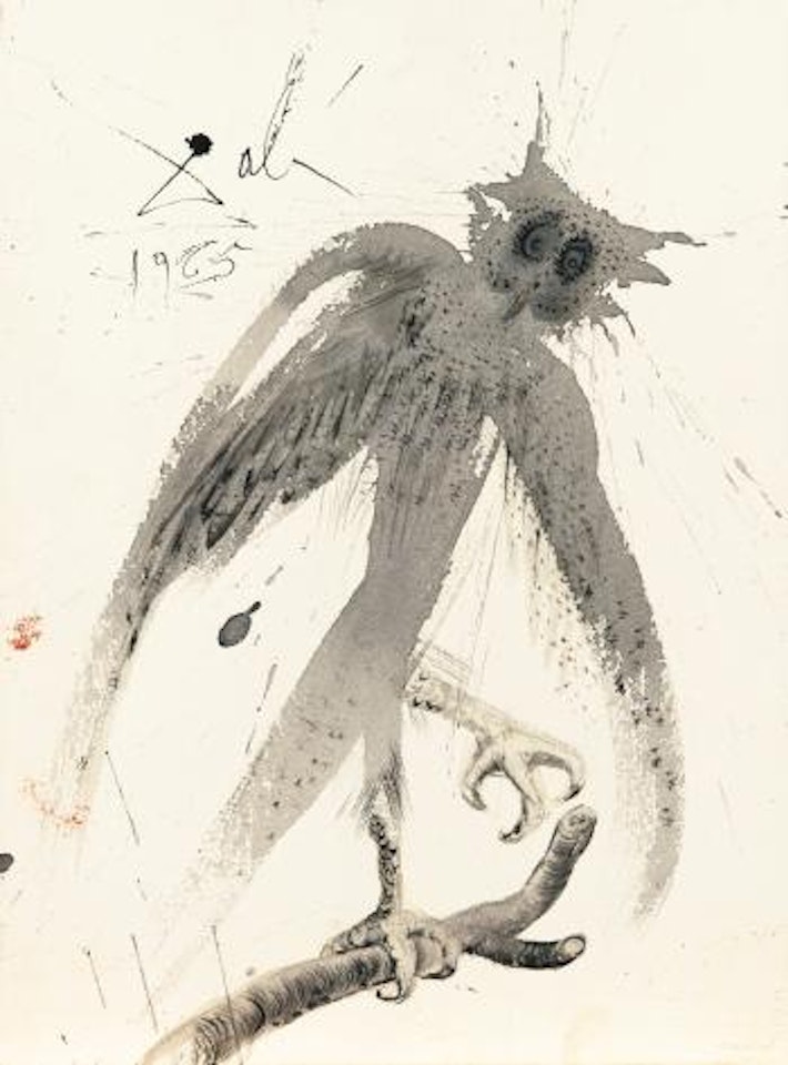 Chouette by Salvador Dali