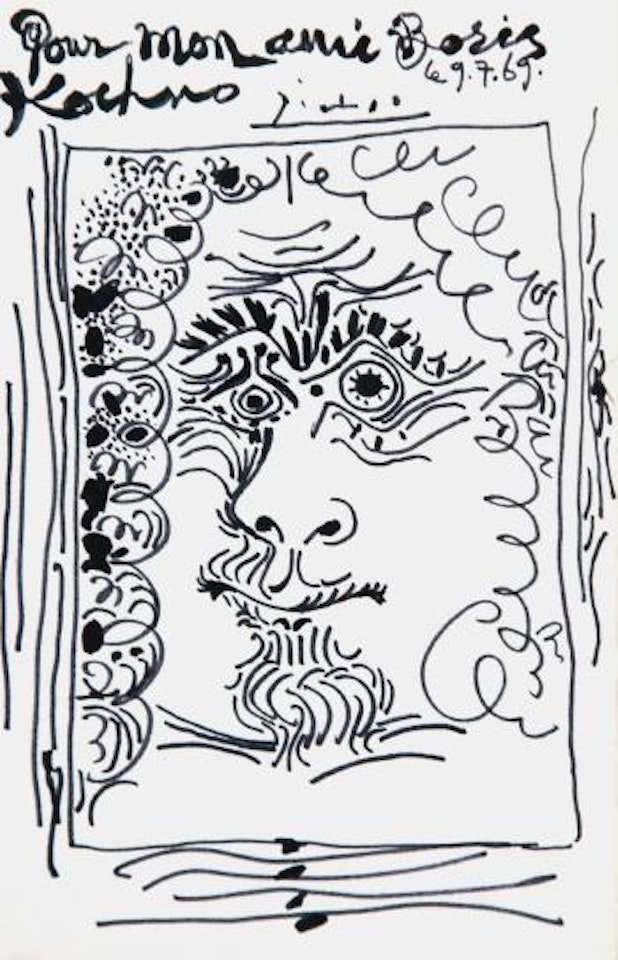 Tête D'homme by Pablo Picasso