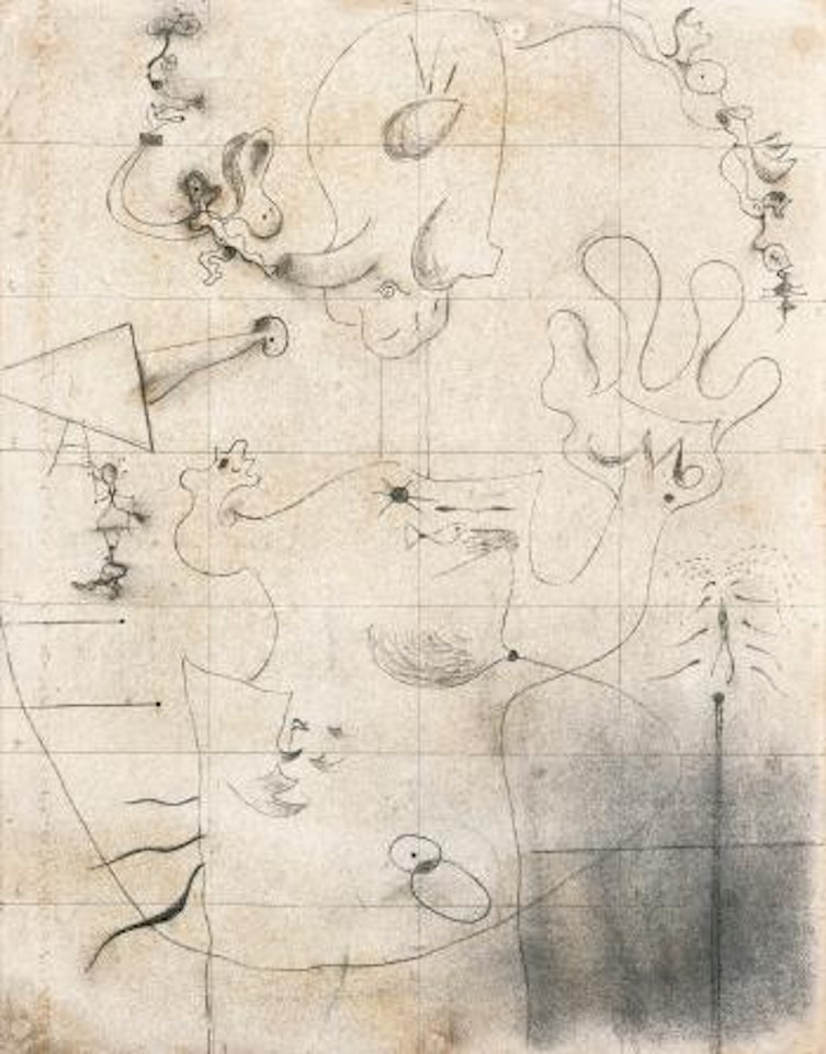 Dessin Préparatoire Pour La Pomme De Terre by Joan Miró