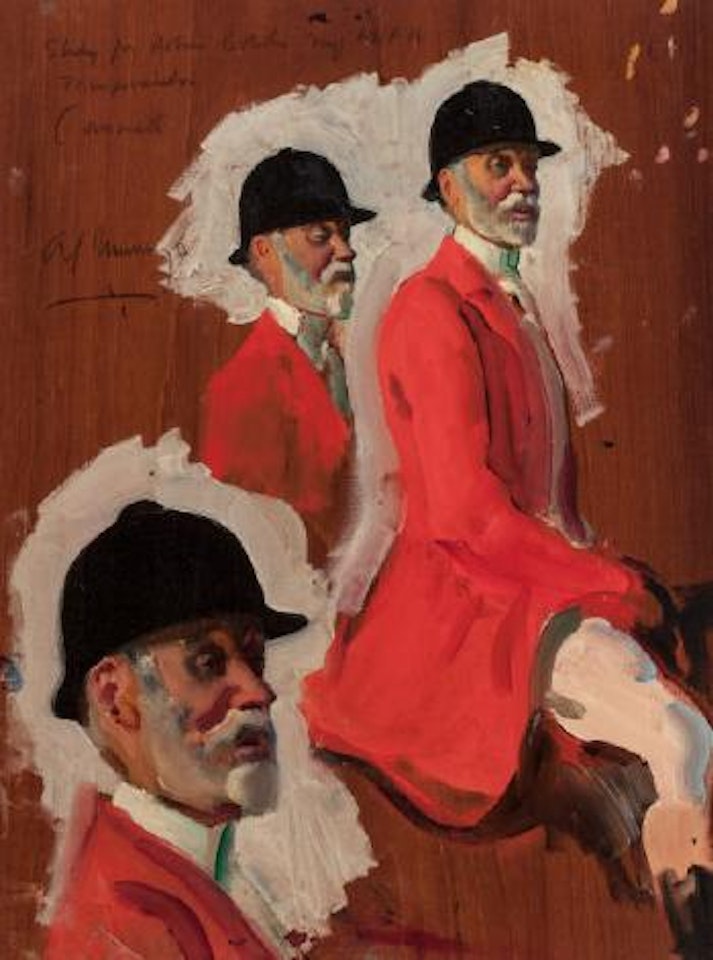 Study for Robins Bolitho Esq. by Alfred James Munnings