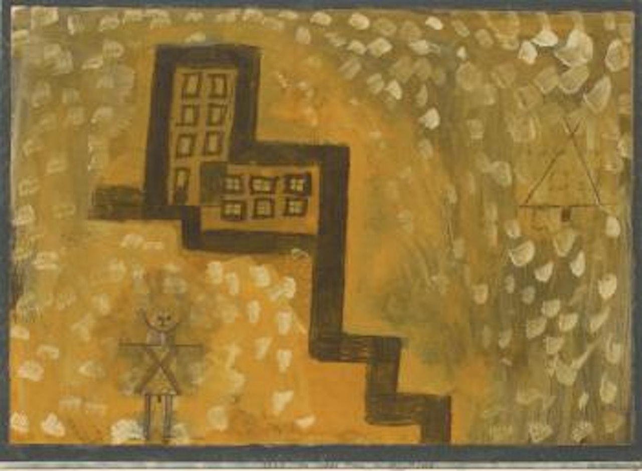 Das Haus In Der Höhe (The House On High) by Paul Klee
