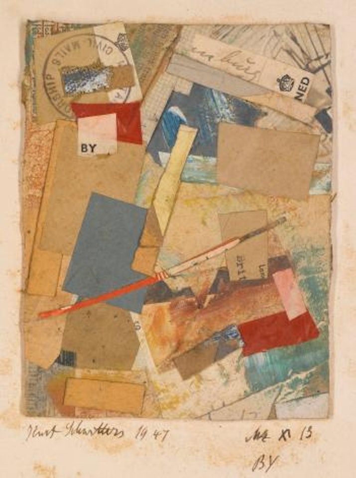 Mz x 13 By by Kurt Schwitters