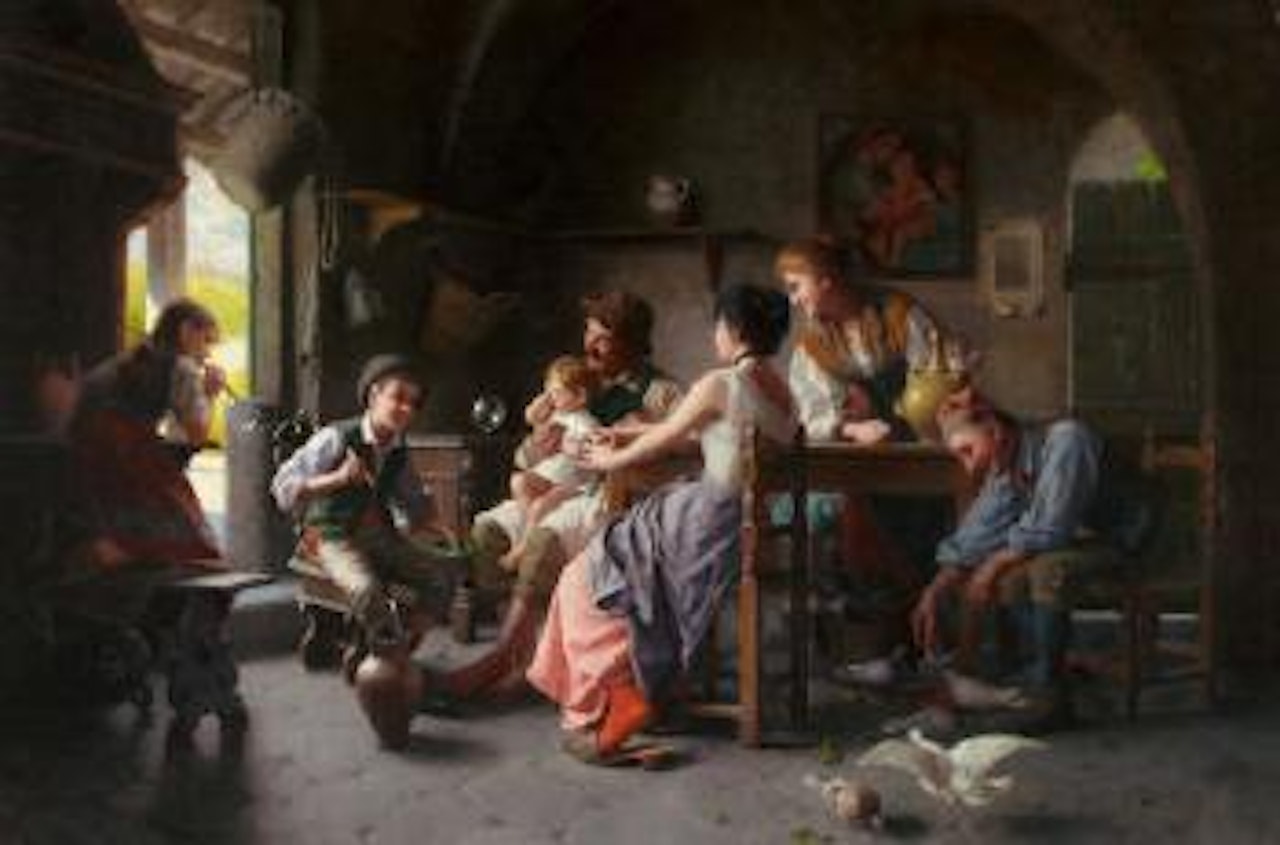The Soap Bubble by Giovanni Battista Torriglia