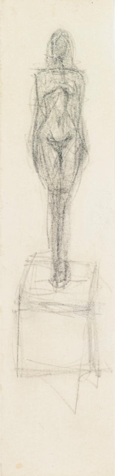 Nu Debout Sur Socle by Alberto Giacometti