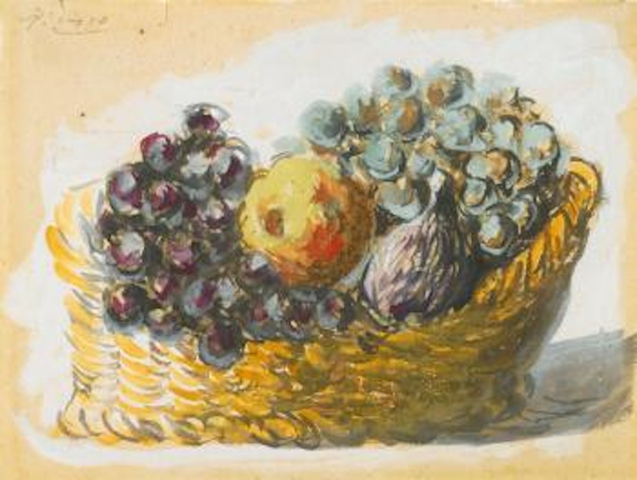 Corbeille De Fruits by Pablo Picasso