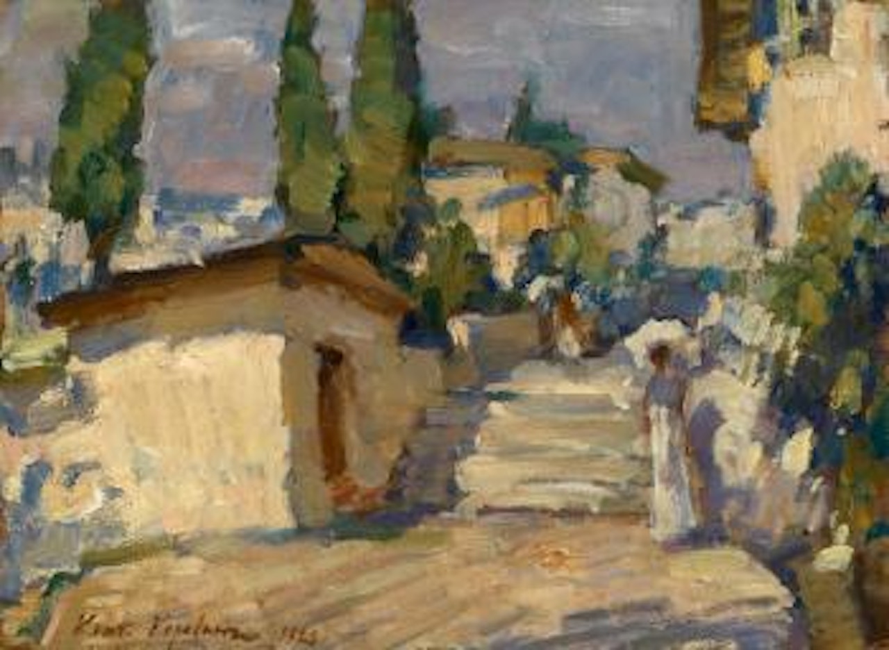 Gurzuf by Konstantin Alekseevich Korovin