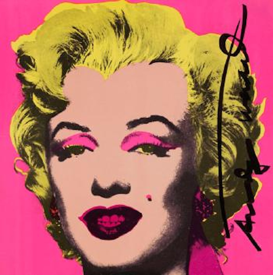 Marilyn Invitation Card by Andy Warhol