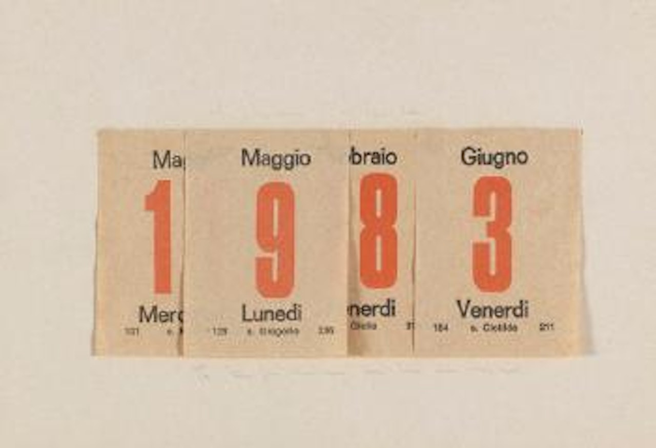 Ohne Titel by Alighiero Boetti