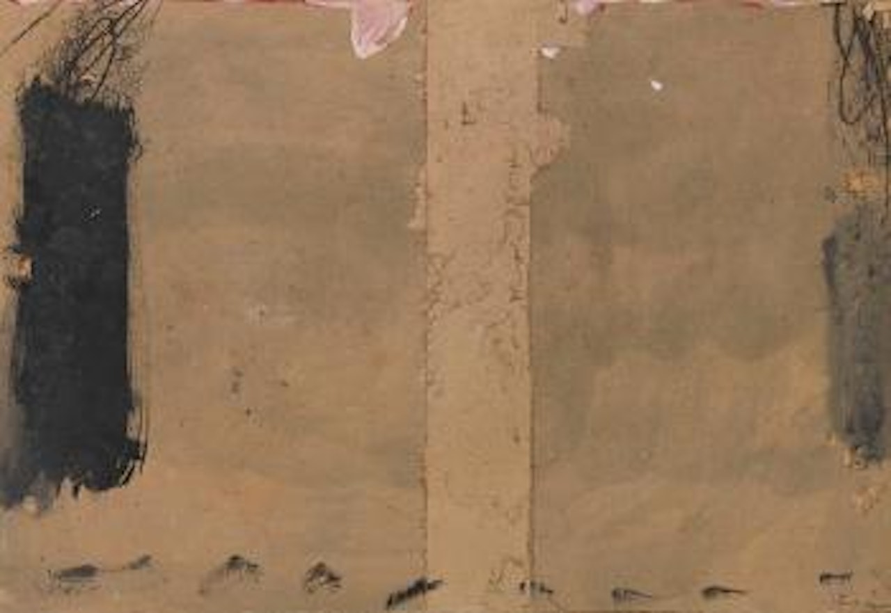Black Scrawls by Antoni Tapies