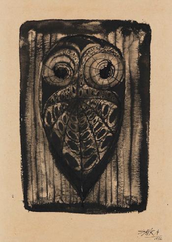 Dáma (La lechuza) by Antonio Saura