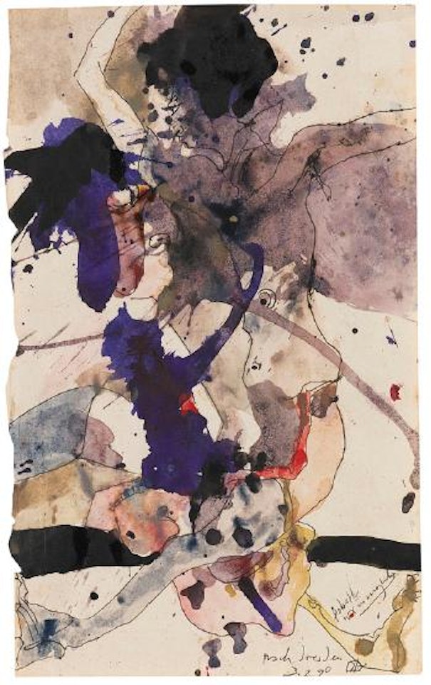 Ohne Titel (nach Dresden) by Horst Janssen