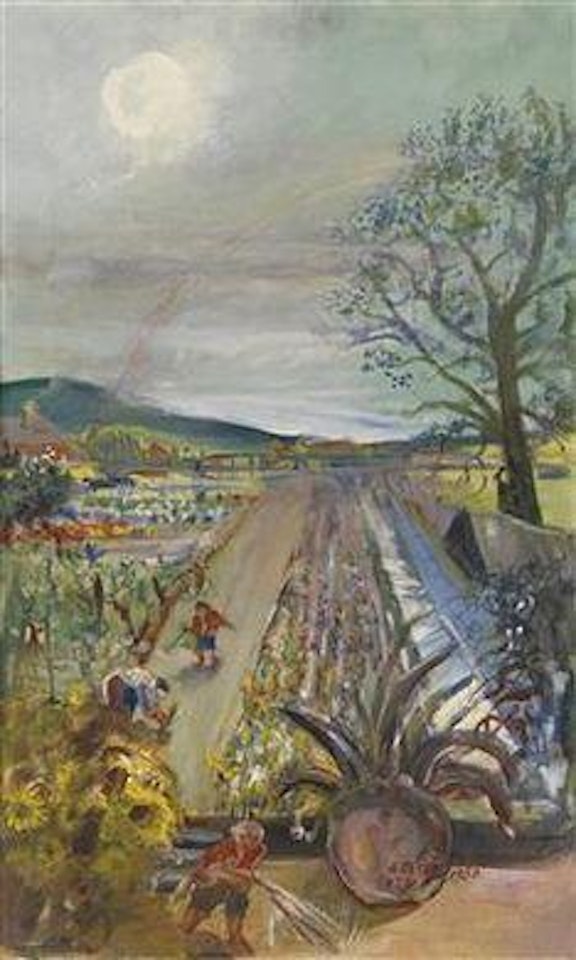 Vegetable garden - Puchberg by Oskar Laske