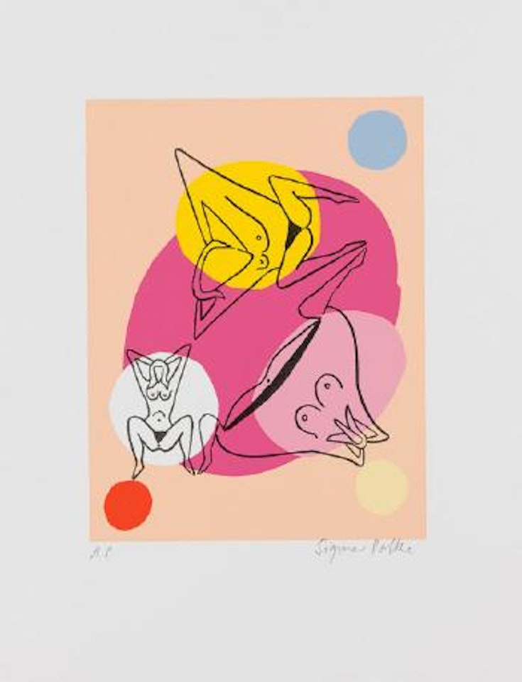 Vollmond im Widder by Sigmar Polke