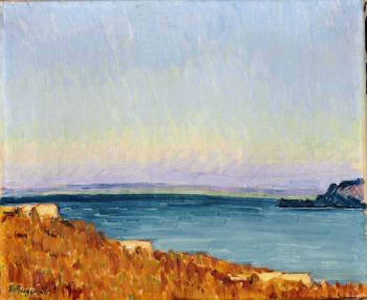 Ansicht von Ligerz am Bielersee by Ernst Geiger