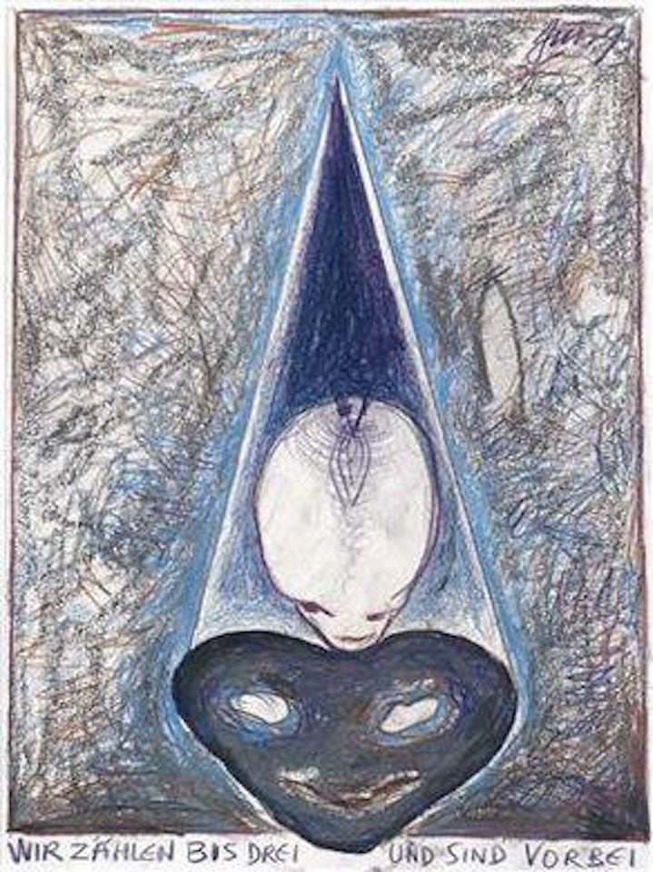 Wir zählen bis drei und sind vorbei(we count to three and are gone) by Gunter Brus
