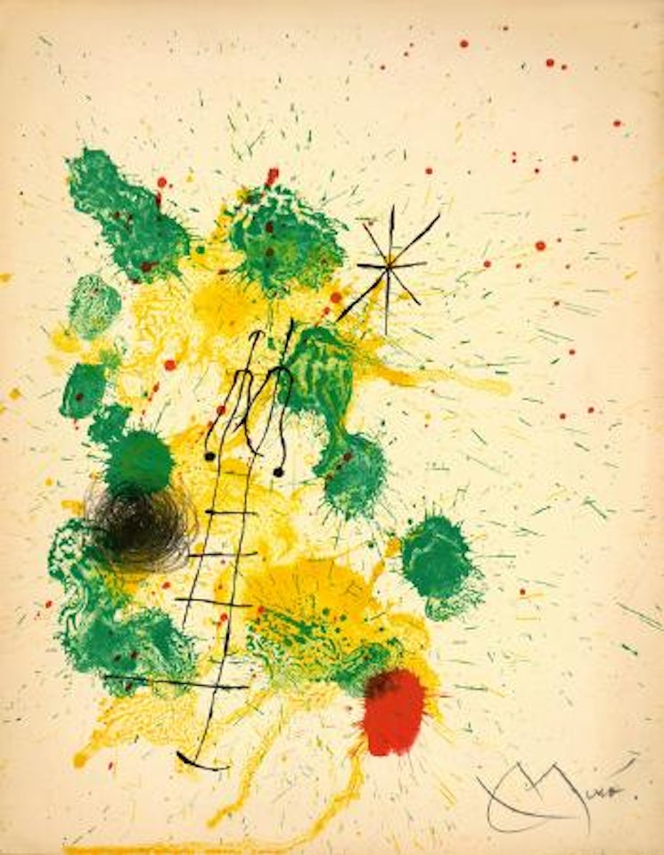 Kronenhalle 1862-1922-1962 by Joan Miró