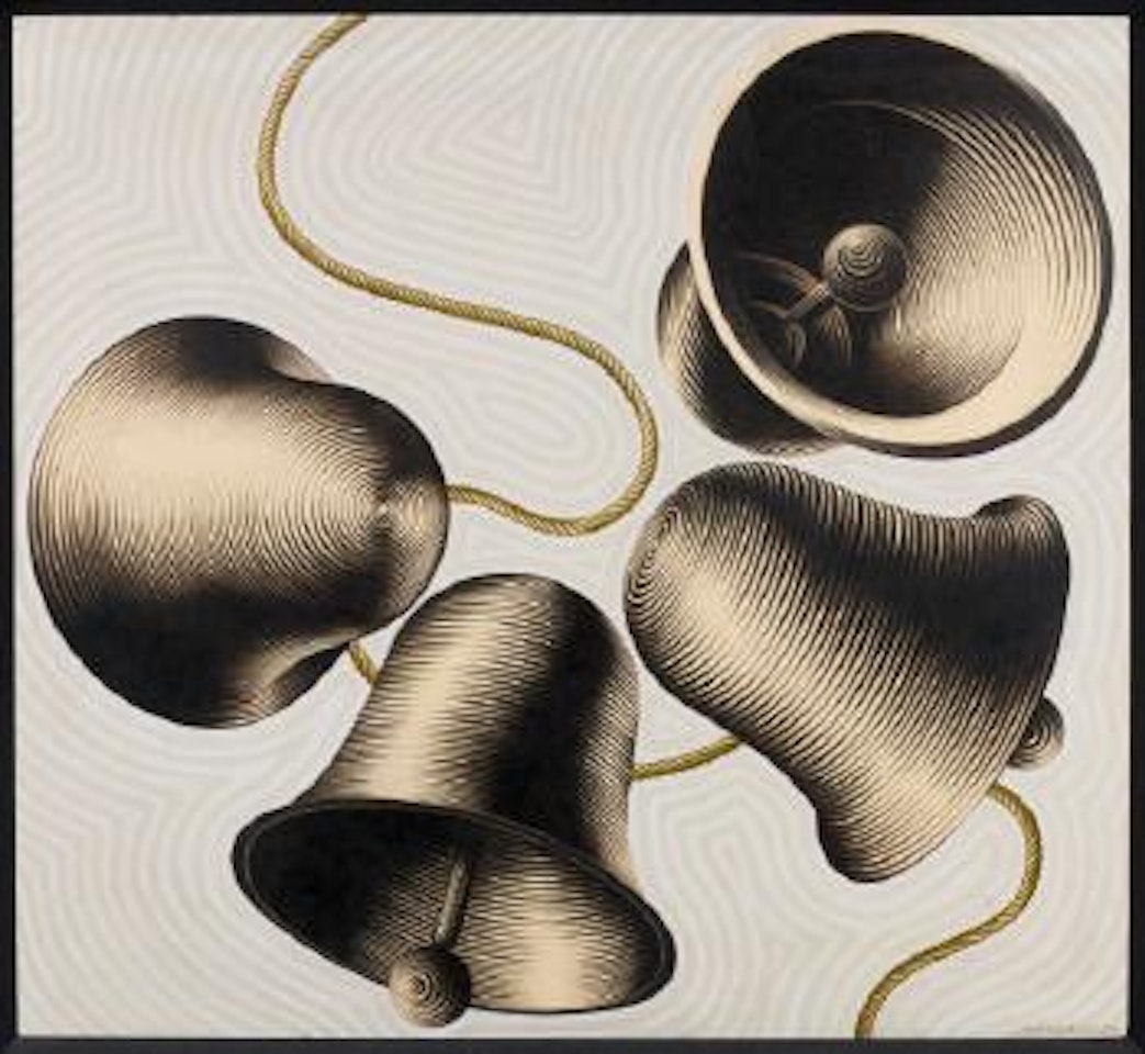 Etude De Mouvement Les Cloches by Victor Vasarely