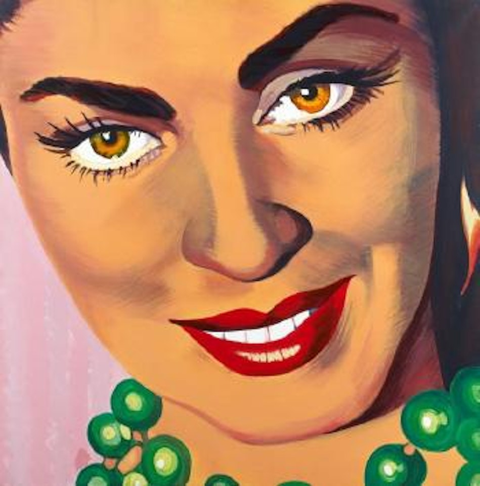 Cinemonde N°3 (Joan Fontaine) by Bernard Rancillac