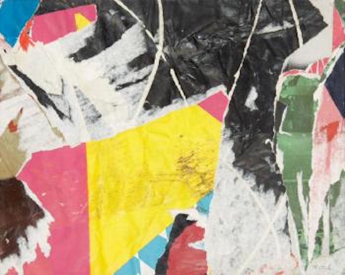 Sans titre by Mimmo Rotella