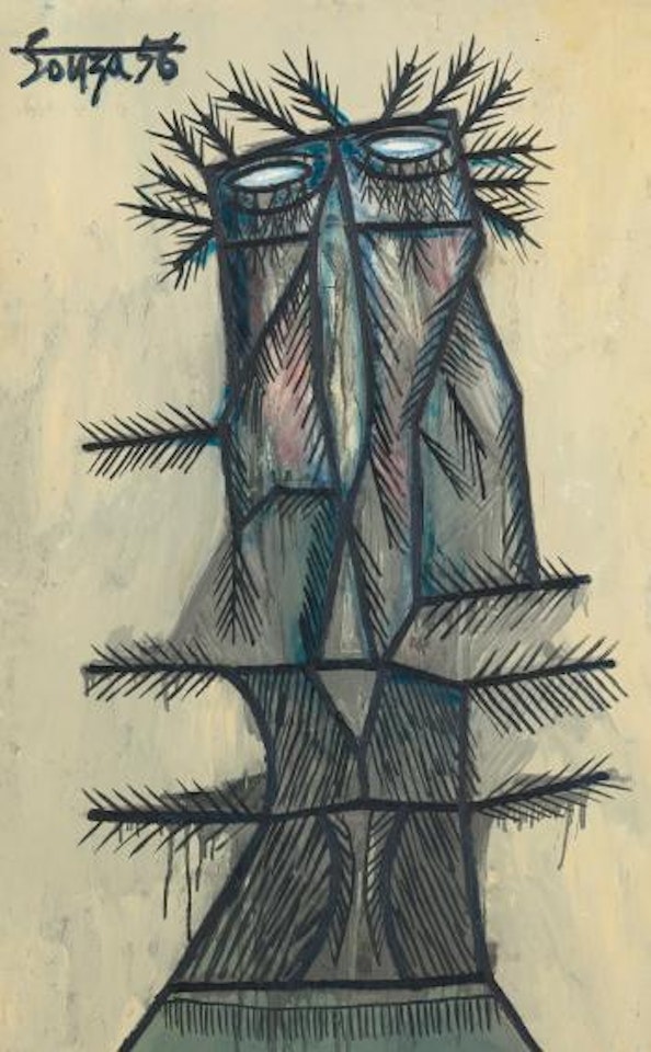 Christ On Palm Sunday by Francis Newton Souza