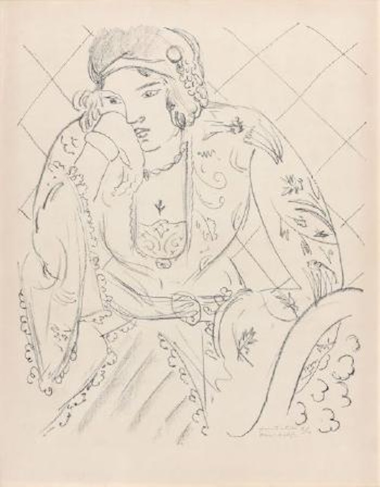Orientale A La Croix Trifoliee by Henri Matisse