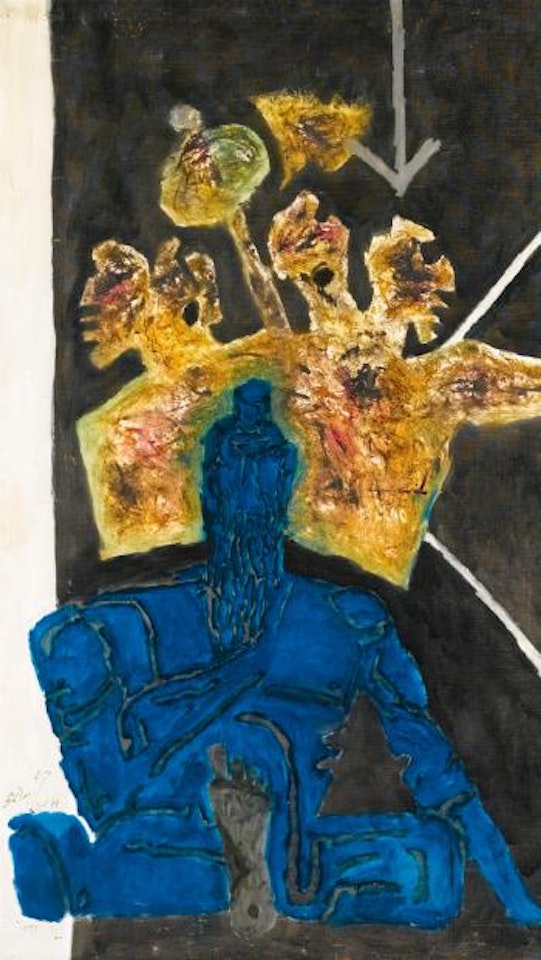 Untitled by M.F. Husain