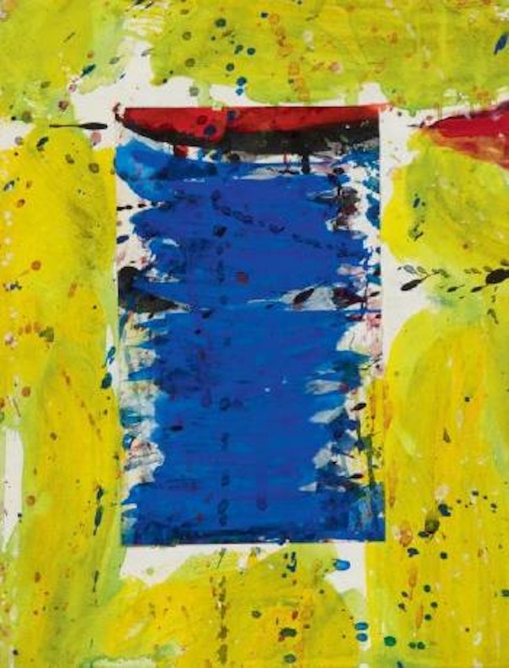 Sans titre no 21 by Sam Francis