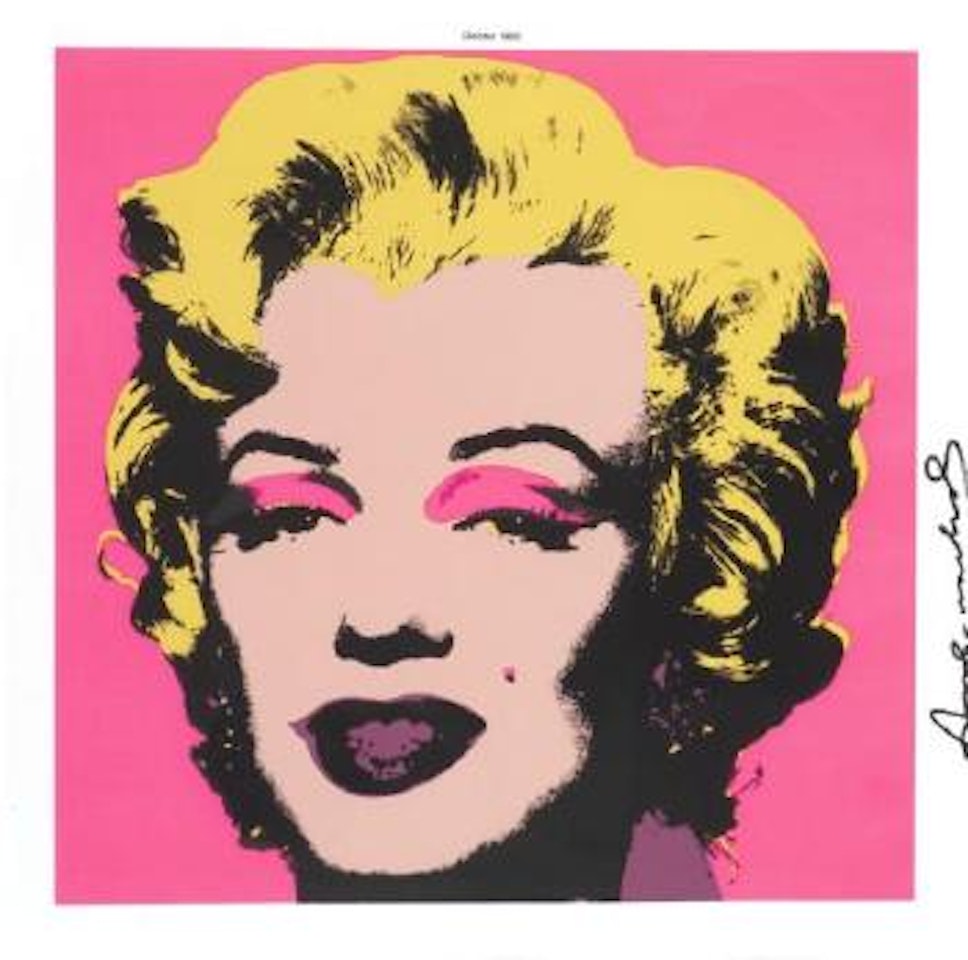 Pink Marilyn by Andy Warhol