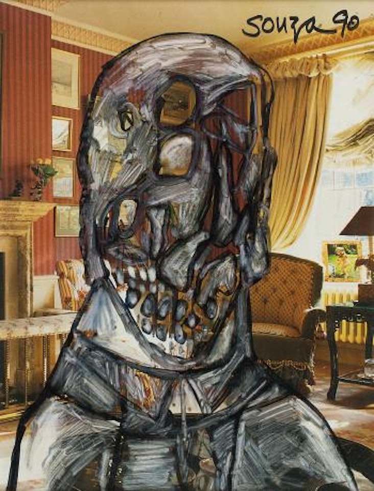 Untitled (Head) by Francis Newton Souza