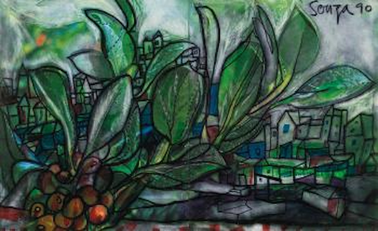 Untitled (Landscape) by Francis Newton Souza