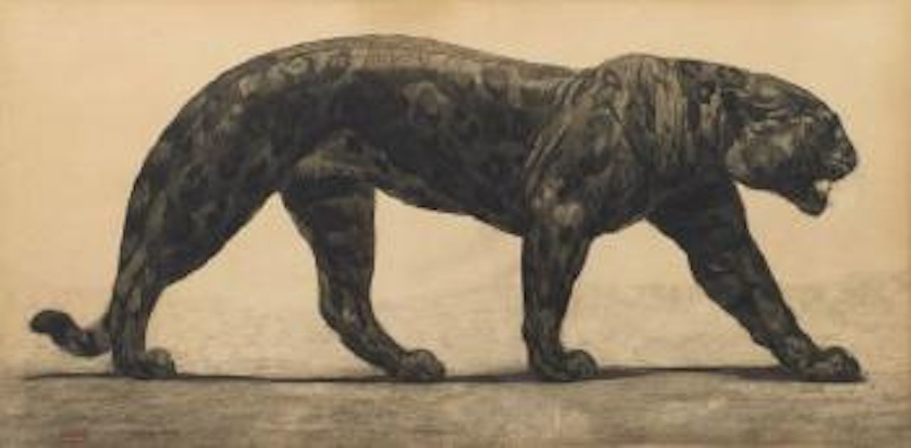 Jaguar Marchant by Paul Jouve