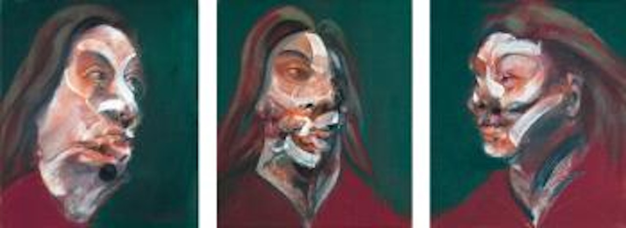 Three Studies Of Isabel Rawsthorne by Francis Bacon