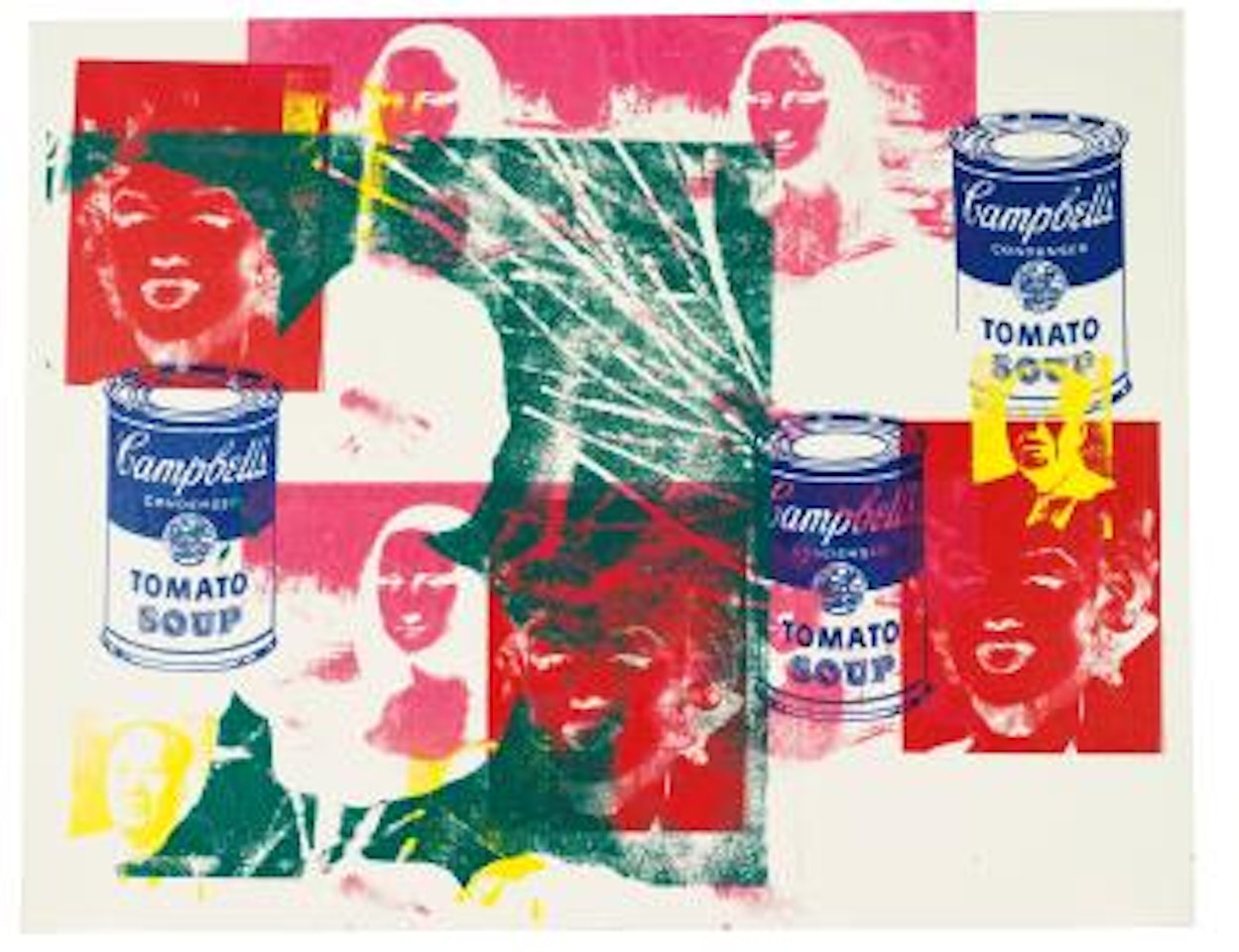 Multicolored Retrospective by Andy Warhol